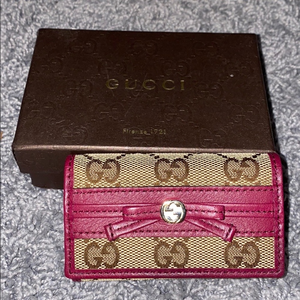 Gucci Leather Key Case